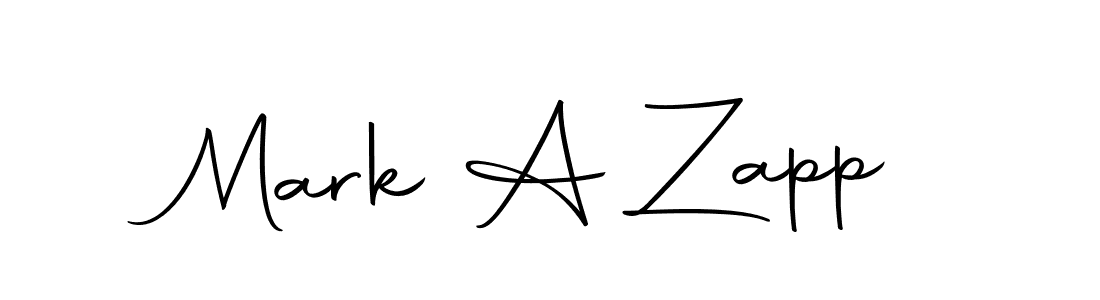 Make a beautiful signature design for name Mark A Zapp. Use this online signature maker to create a handwritten signature for free. Mark A Zapp signature style 10 images and pictures png