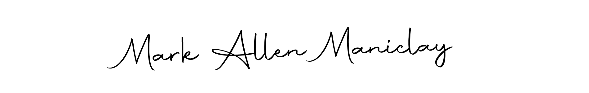 if you are searching for the best signature style for your name Mark Allen Maniclay. so please give up your signature search. here we have designed multiple signature styles  using Autography-DOLnW. Mark Allen Maniclay signature style 10 images and pictures png