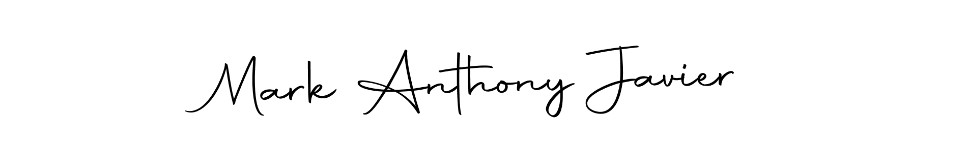 Mark Anthony Javier stylish signature style. Best Handwritten Sign (Autography-DOLnW) for my name. Handwritten Signature Collection Ideas for my name Mark Anthony Javier. Mark Anthony Javier signature style 10 images and pictures png