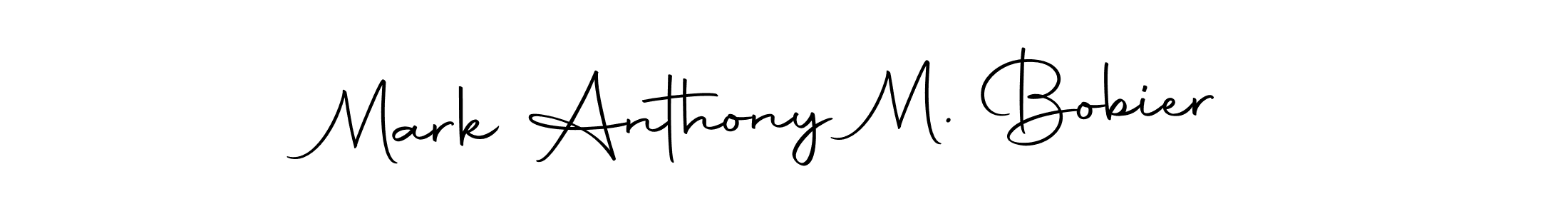 It looks lik you need a new signature style for name Mark Anthony M. Bobier. Design unique handwritten (Autography-DOLnW) signature with our free signature maker in just a few clicks. Mark Anthony M. Bobier signature style 10 images and pictures png