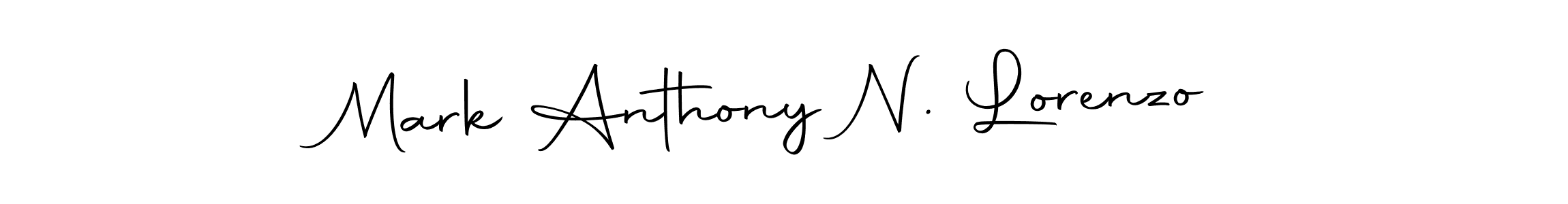 You can use this online signature creator to create a handwritten signature for the name Mark Anthony N. Lorenzo. This is the best online autograph maker. Mark Anthony N. Lorenzo signature style 10 images and pictures png