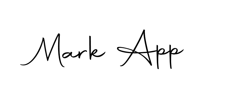 How to make Mark App name signature. Use Autography-DOLnW style for creating short signs online. This is the latest handwritten sign. Mark App signature style 10 images and pictures png
