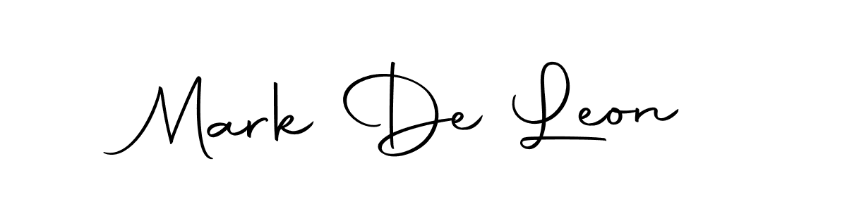 Here are the top 10 professional signature styles for the name Mark De Leon. These are the best autograph styles you can use for your name. Mark De Leon signature style 10 images and pictures png