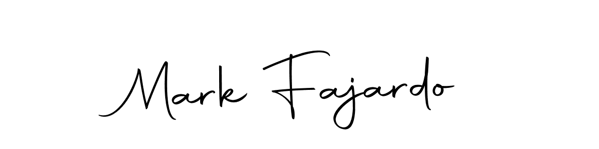 Create a beautiful signature design for name Mark Fajardo. With this signature (Autography-DOLnW) fonts, you can make a handwritten signature for free. Mark Fajardo signature style 10 images and pictures png