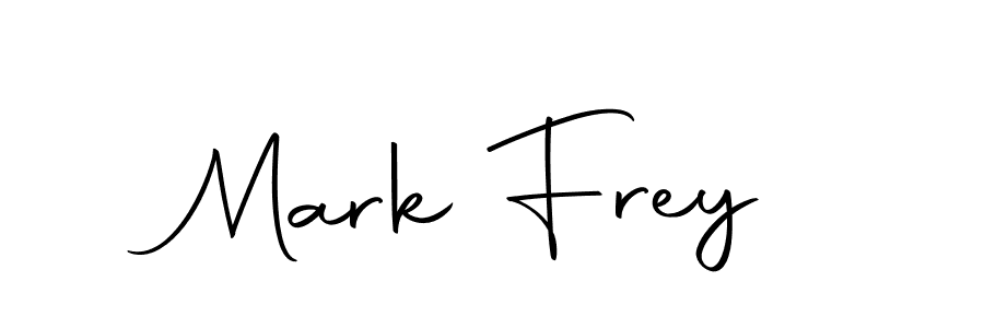 Make a beautiful signature design for name Mark Frey. With this signature (Autography-DOLnW) style, you can create a handwritten signature for free. Mark Frey signature style 10 images and pictures png