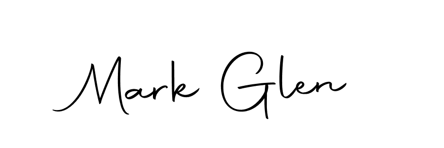How to make Mark Glen signature? Autography-DOLnW is a professional autograph style. Create handwritten signature for Mark Glen name. Mark Glen signature style 10 images and pictures png