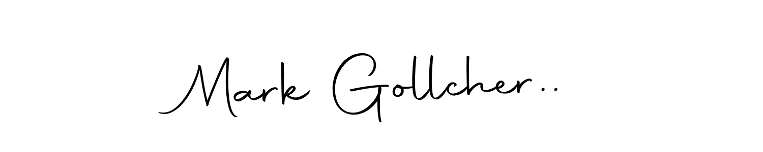 Make a beautiful signature design for name Mark Gollcher... Use this online signature maker to create a handwritten signature for free. Mark Gollcher.. signature style 10 images and pictures png