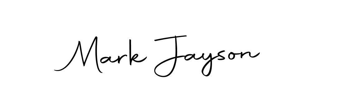 Use a signature maker to create a handwritten signature online. With this signature software, you can design (Autography-DOLnW) your own signature for name Mark Jayson. Mark Jayson signature style 10 images and pictures png