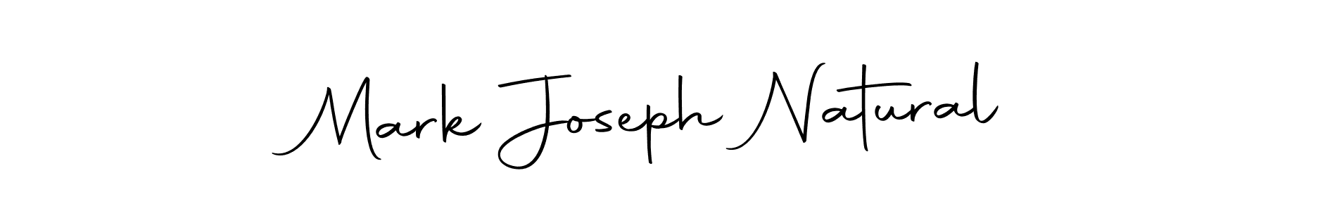 Create a beautiful signature design for name Mark Joseph Natural. With this signature (Autography-DOLnW) fonts, you can make a handwritten signature for free. Mark Joseph Natural signature style 10 images and pictures png