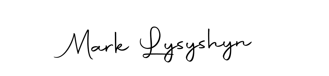 Mark Lysyshyn stylish signature style. Best Handwritten Sign (Autography-DOLnW) for my name. Handwritten Signature Collection Ideas for my name Mark Lysyshyn. Mark Lysyshyn signature style 10 images and pictures png