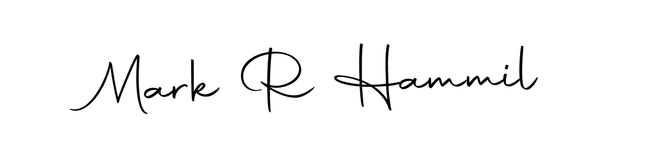 Make a beautiful signature design for name Mark R Hammil. With this signature (Autography-DOLnW) style, you can create a handwritten signature for free. Mark R Hammil signature style 10 images and pictures png