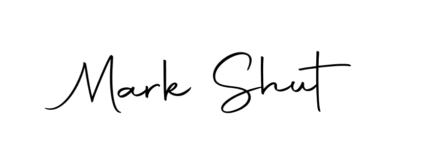 Use a signature maker to create a handwritten signature online. With this signature software, you can design (Autography-DOLnW) your own signature for name Mark Shut. Mark Shut signature style 10 images and pictures png