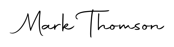 Get inspired by this graceful Autography-DOLnW signature style for name Mark Thomson. Smooth loops and balanced proportions for everyday use. Mark Thomson signature style 10 images and pictures png