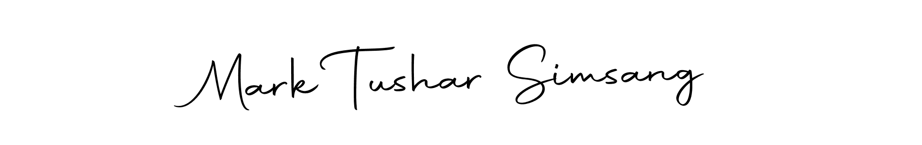 Design your own signature with our free online signature maker. With this signature software, you can create a handwritten (Autography-DOLnW) signature for name Mark Tushar Simsang. Mark Tushar Simsang signature style 10 images and pictures png