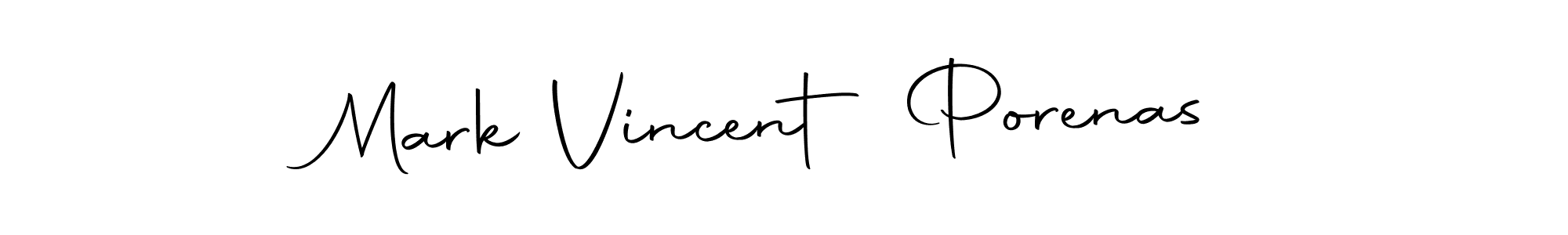 Once you've used our free online signature maker to create your best signature Autography-DOLnW style, it's time to enjoy all of the benefits that Mark Vincent Porenas name signing documents. Mark Vincent Porenas signature style 10 images and pictures png