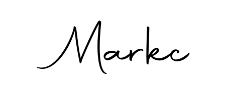 Transform the name Markc into a signature masterpiece using Autography-DOLnW font. Ideal for photographers, artists, and creators looking for watermarks. Markc signature style 10 images and pictures png