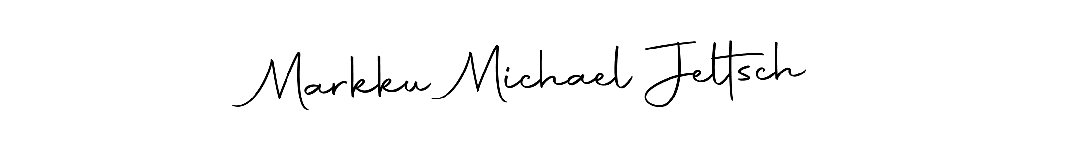 It looks lik you need a new signature style for name Markku Michael Jeltsch. Design unique handwritten (Autography-DOLnW) signature with our free signature maker in just a few clicks. Markku Michael Jeltsch signature style 10 images and pictures png
