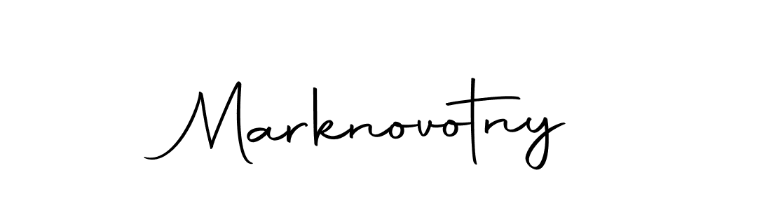 Use a signature maker to create a handwritten signature online. With this signature software, you can design (Autography-DOLnW) your own signature for name Marknovotny. Marknovotny signature style 10 images and pictures png