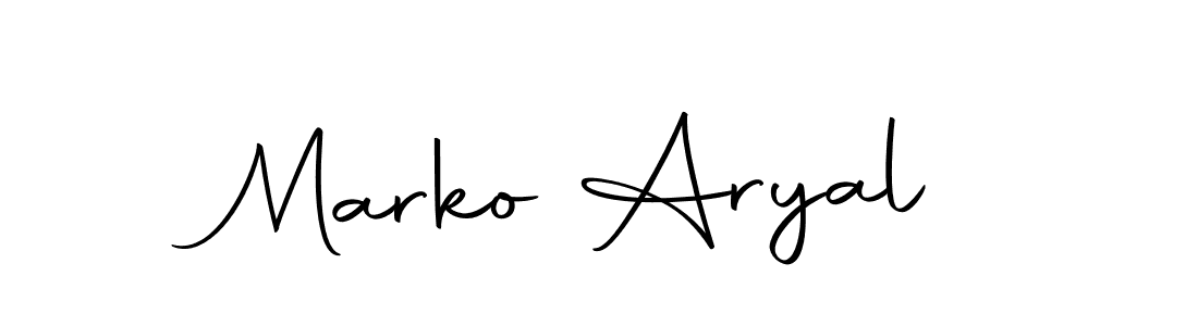 This is the best signature style for the Marko Aryal name. Also you like these signature font (Autography-DOLnW). Mix name signature. Marko Aryal signature style 10 images and pictures png