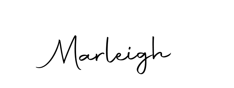 Make a beautiful signature design for name Marleigh. With this signature (Autography-DOLnW) style, you can create a handwritten signature for free. Marleigh signature style 10 images and pictures png