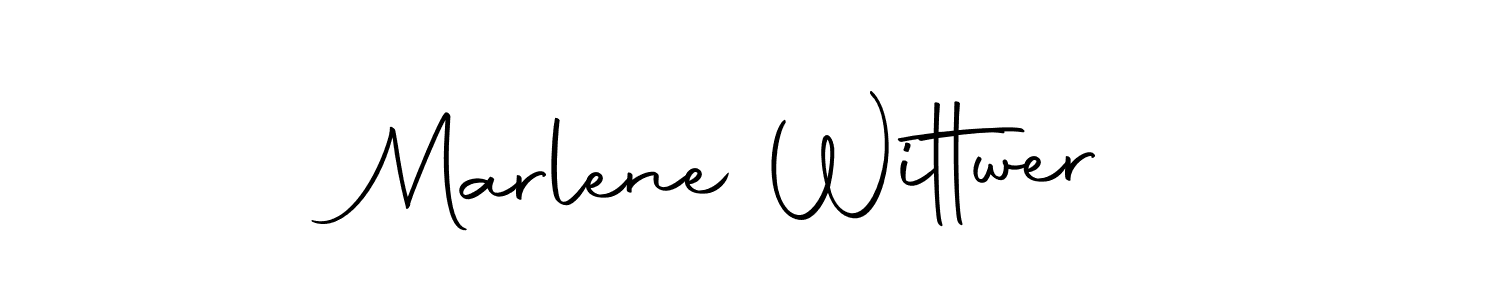 if you are searching for the best signature style for your name Marlene Wittwer. so please give up your signature search. here we have designed multiple signature styles  using Autography-DOLnW. Marlene Wittwer signature style 10 images and pictures png