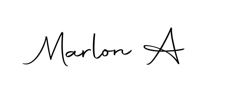 Best and Professional Signature Style for Marlon A. Autography-DOLnW Best Signature Style Collection. Marlon A signature style 10 images and pictures png
