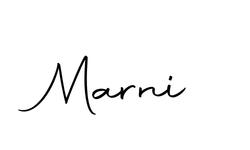 The best way (Autography-DOLnW) to make a short signature is to pick only two or three words in your name. The name Marni include a total of six letters. For converting this name. Marni signature style 10 images and pictures png
