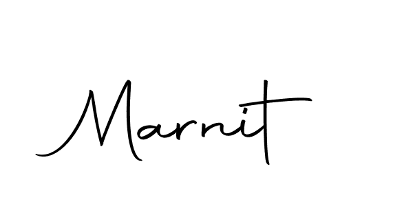 How to make Marnit signature? Autography-DOLnW is a professional autograph style. Create handwritten signature for Marnit name. Marnit signature style 10 images and pictures png