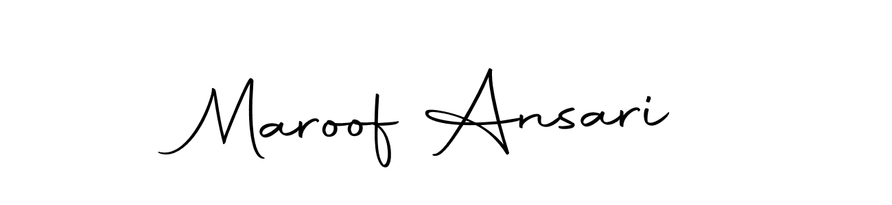 It looks lik you need a new signature style for name Maroof Ansari. Design unique handwritten (Autography-DOLnW) signature with our free signature maker in just a few clicks. Maroof Ansari signature style 10 images and pictures png