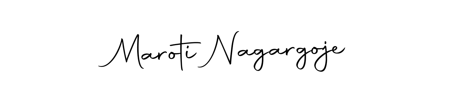 Also we have Maroti Nagargoje name is the best signature style. Create professional handwritten signature collection using Autography-DOLnW autograph style. Maroti Nagargoje signature style 10 images and pictures png