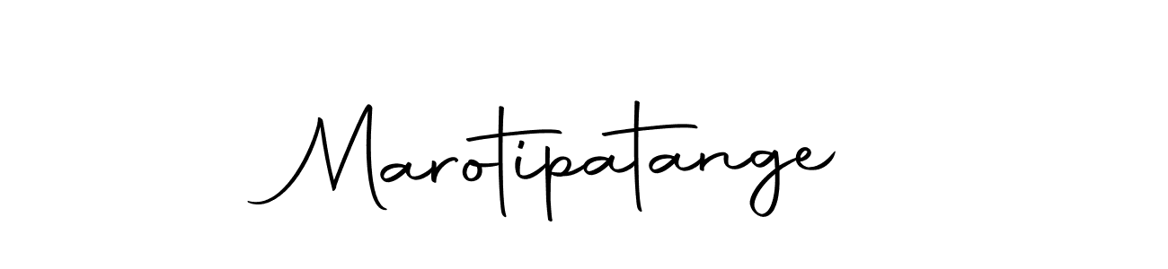 You should practise on your own different ways (Autography-DOLnW) to write your name (Marotipatange) in signature. don't let someone else do it for you. Marotipatange signature style 10 images and pictures png