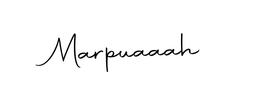 How to make Marpuaaah signature? Autography-DOLnW is a professional autograph style. Create handwritten signature for Marpuaaah name. Marpuaaah signature style 10 images and pictures png