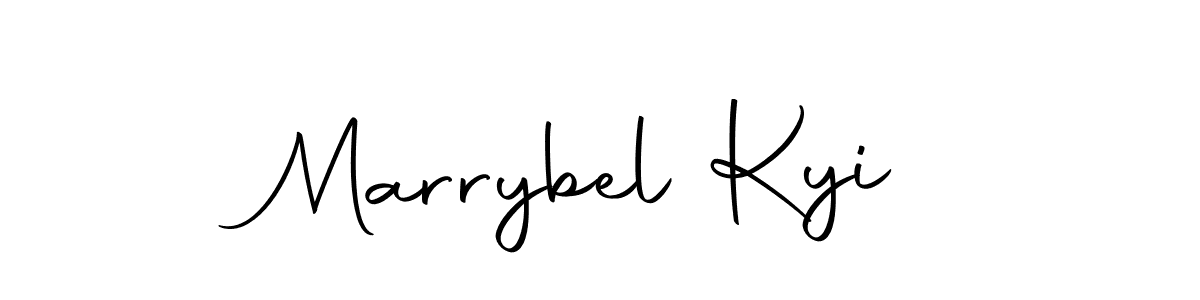 It looks lik you need a new signature style for name Marrybel Kyi. Design unique handwritten (Autography-DOLnW) signature with our free signature maker in just a few clicks. Marrybel Kyi signature style 10 images and pictures png