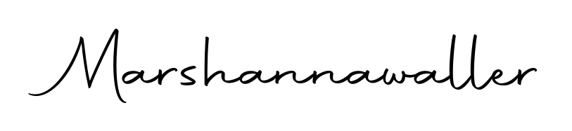 Make a beautiful signature design for name Marshannawaller. Use this online signature maker to create a handwritten signature for free. Marshannawaller signature style 10 images and pictures png