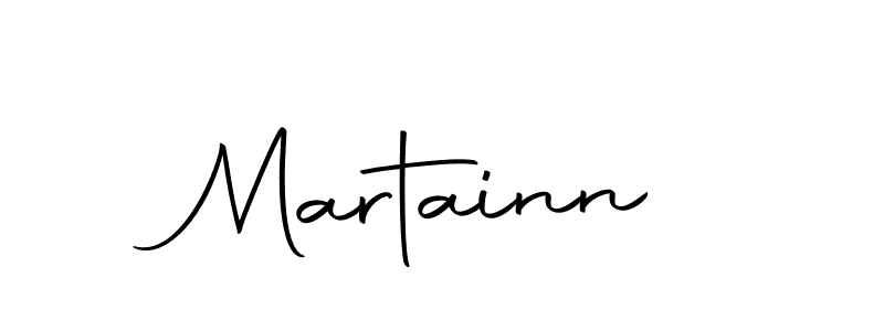 Use a signature maker to create a handwritten signature online. With this signature software, you can design (Autography-DOLnW) your own signature for name Martainn. Martainn signature style 10 images and pictures png