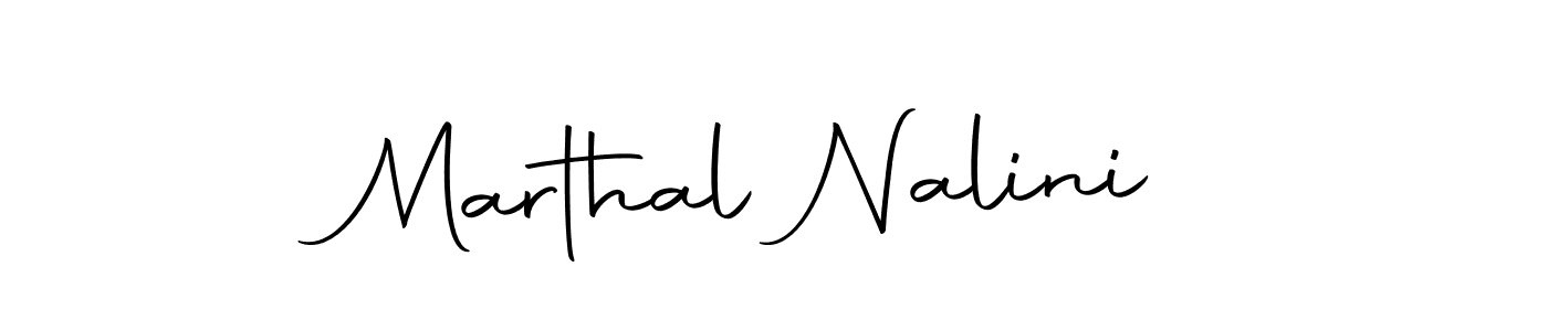 It looks lik you need a new signature style for name Marthal Nalini. Design unique handwritten (Autography-DOLnW) signature with our free signature maker in just a few clicks. Marthal Nalini signature style 10 images and pictures png