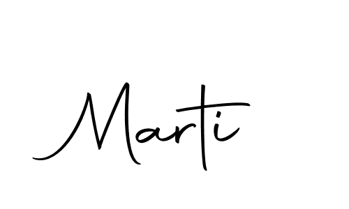 The best way (Autography-DOLnW) to make a short signature is to pick only two or three words in your name. The name Marti include a total of six letters. For converting this name. Marti signature style 10 images and pictures png