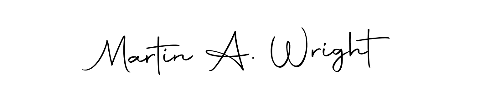 It looks lik you need a new signature style for name Martin A. Wright. Design unique handwritten (Autography-DOLnW) signature with our free signature maker in just a few clicks. Martin A. Wright signature style 10 images and pictures png