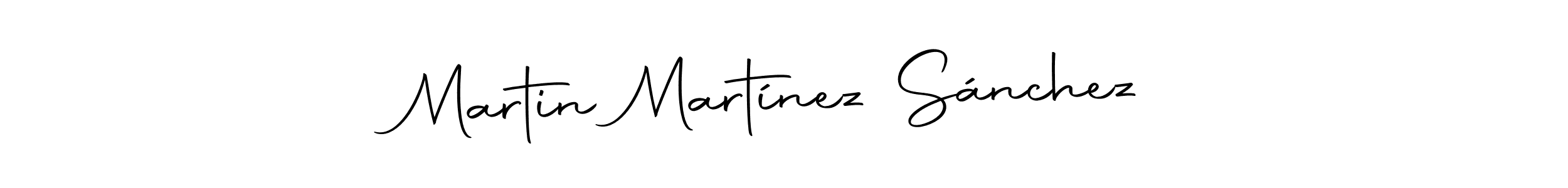 It looks lik you need a new signature style for name Martin Martínez Sánchez. Design unique handwritten (Autography-DOLnW) signature with our free signature maker in just a few clicks. Martin Martínez Sánchez signature style 10 images and pictures png