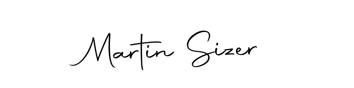 Design your own signature with our free online signature maker. With this signature software, you can create a handwritten (Autography-DOLnW) signature for name Martin Sizer. Martin Sizer signature style 10 images and pictures png