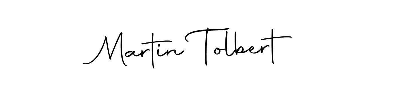 Create a beautiful signature design for name Martin Tolbert. With this signature (Autography-DOLnW) fonts, you can make a handwritten signature for free. Martin Tolbert signature style 10 images and pictures png