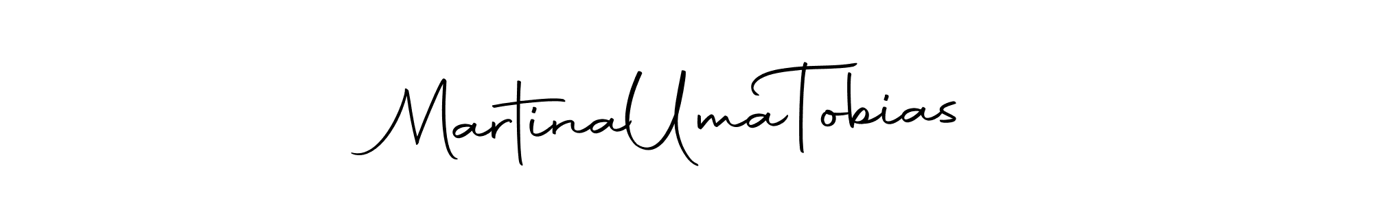 How to make Martina  Uma  Tobias signature? Autography-DOLnW is a professional autograph style. Create handwritten signature for Martina  Uma  Tobias name. Martina  Uma  Tobias signature style 10 images and pictures png