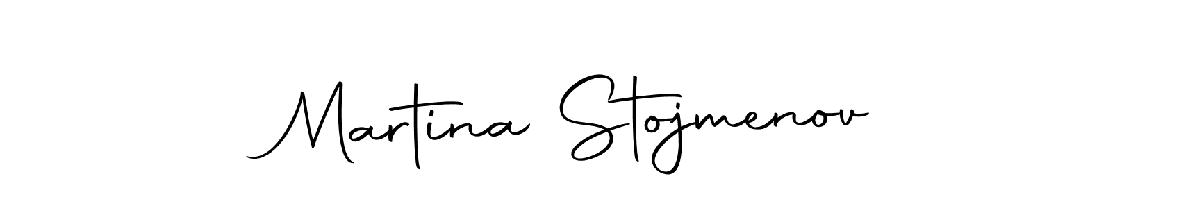 Martina Stojmenov stylish signature style. Best Handwritten Sign (Autography-DOLnW) for my name. Handwritten Signature Collection Ideas for my name Martina Stojmenov. Martina Stojmenov signature style 10 images and pictures png