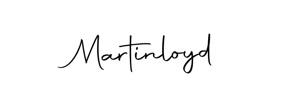 Martinloyd stylish signature style. Best Handwritten Sign (Autography-DOLnW) for my name. Handwritten Signature Collection Ideas for my name Martinloyd. Martinloyd signature style 10 images and pictures png