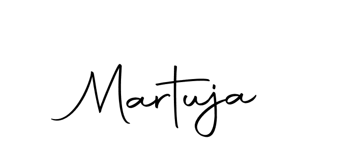 Design your own signature with our free online signature maker. With this signature software, you can create a handwritten (Autography-DOLnW) signature for name Martuja. Martuja signature style 10 images and pictures png