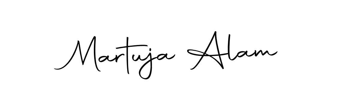 Make a beautiful signature design for name Martuja Alam. Use this online signature maker to create a handwritten signature for free. Martuja Alam signature style 10 images and pictures png