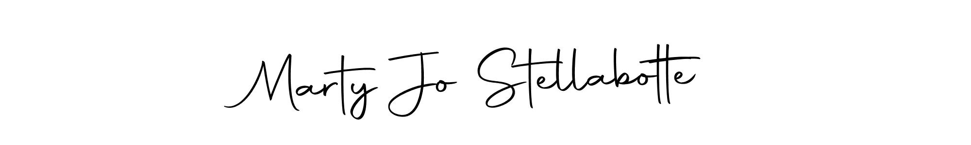 This is the best signature style for the Marty Jo Stellabotte name. Also you like these signature font (Autography-DOLnW). Mix name signature. Marty Jo Stellabotte signature style 10 images and pictures png