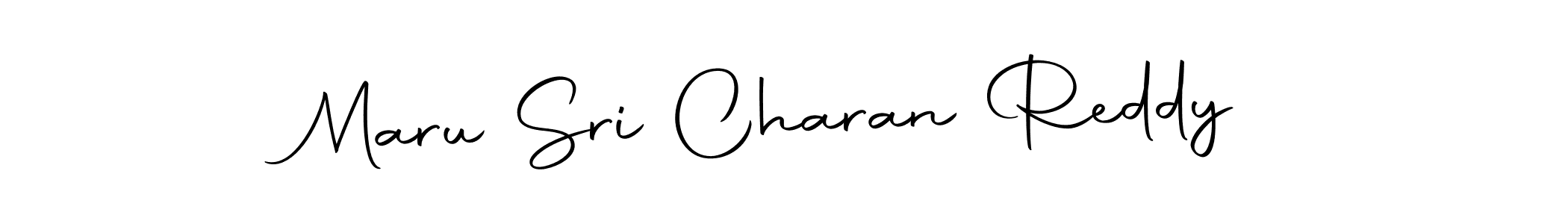 Once you've used our free online signature maker to create your best signature Autography-DOLnW style, it's time to enjoy all of the benefits that Maru Sri Charan Reddy name signing documents. Maru Sri Charan Reddy signature style 10 images and pictures png