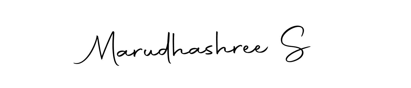 Make a beautiful signature design for name Marudhashree S. Use this online signature maker to create a handwritten signature for free. Marudhashree S signature style 10 images and pictures png