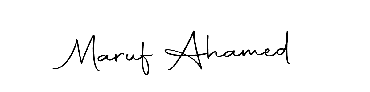if you are searching for the best signature style for your name Maruf Ahamed. so please give up your signature search. here we have designed multiple signature styles  using Autography-DOLnW. Maruf Ahamed signature style 10 images and pictures png